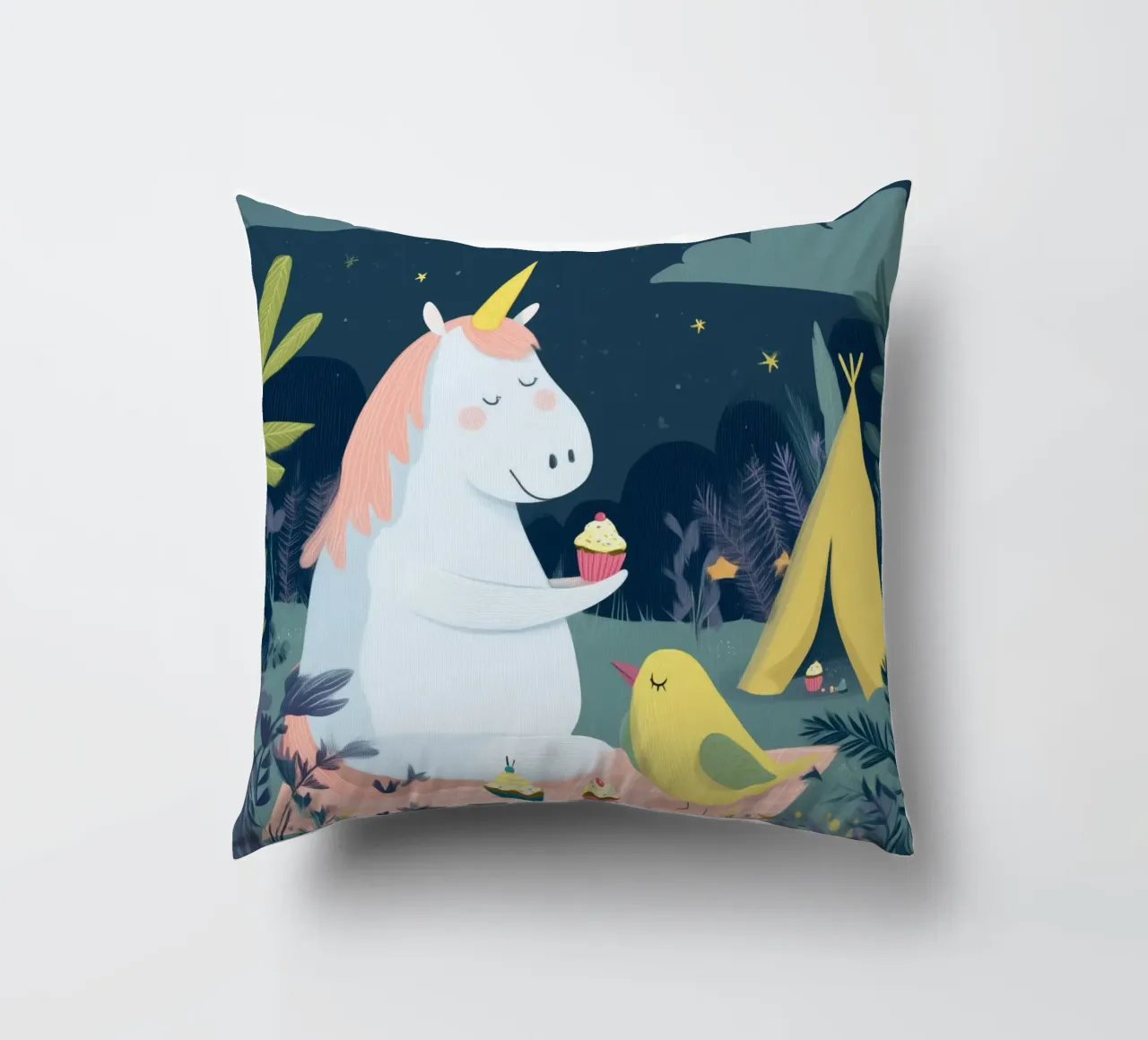 Unicorn Picnic cuscino da Kiara