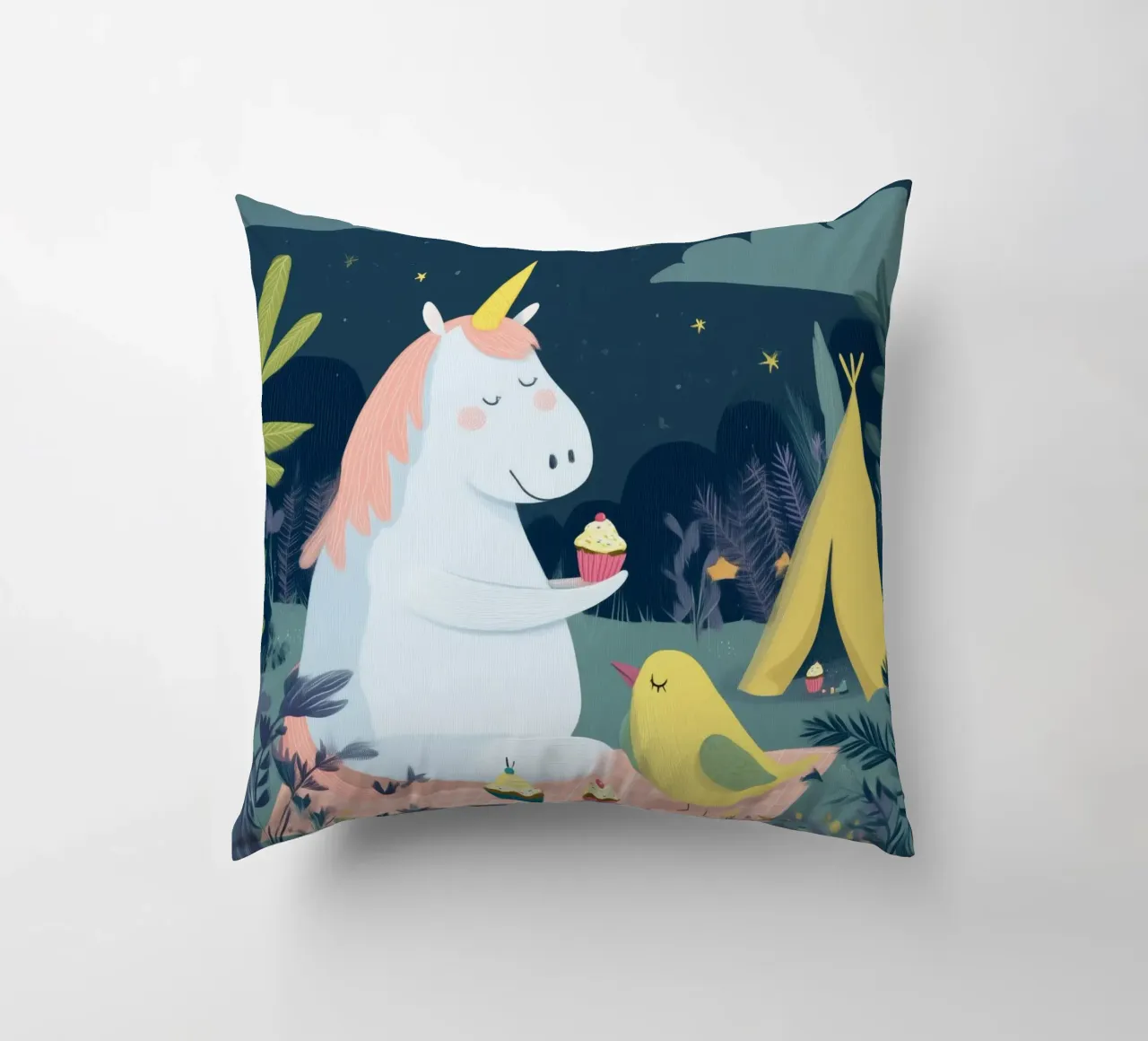 Unicorn Picnic cuscino da Kiara