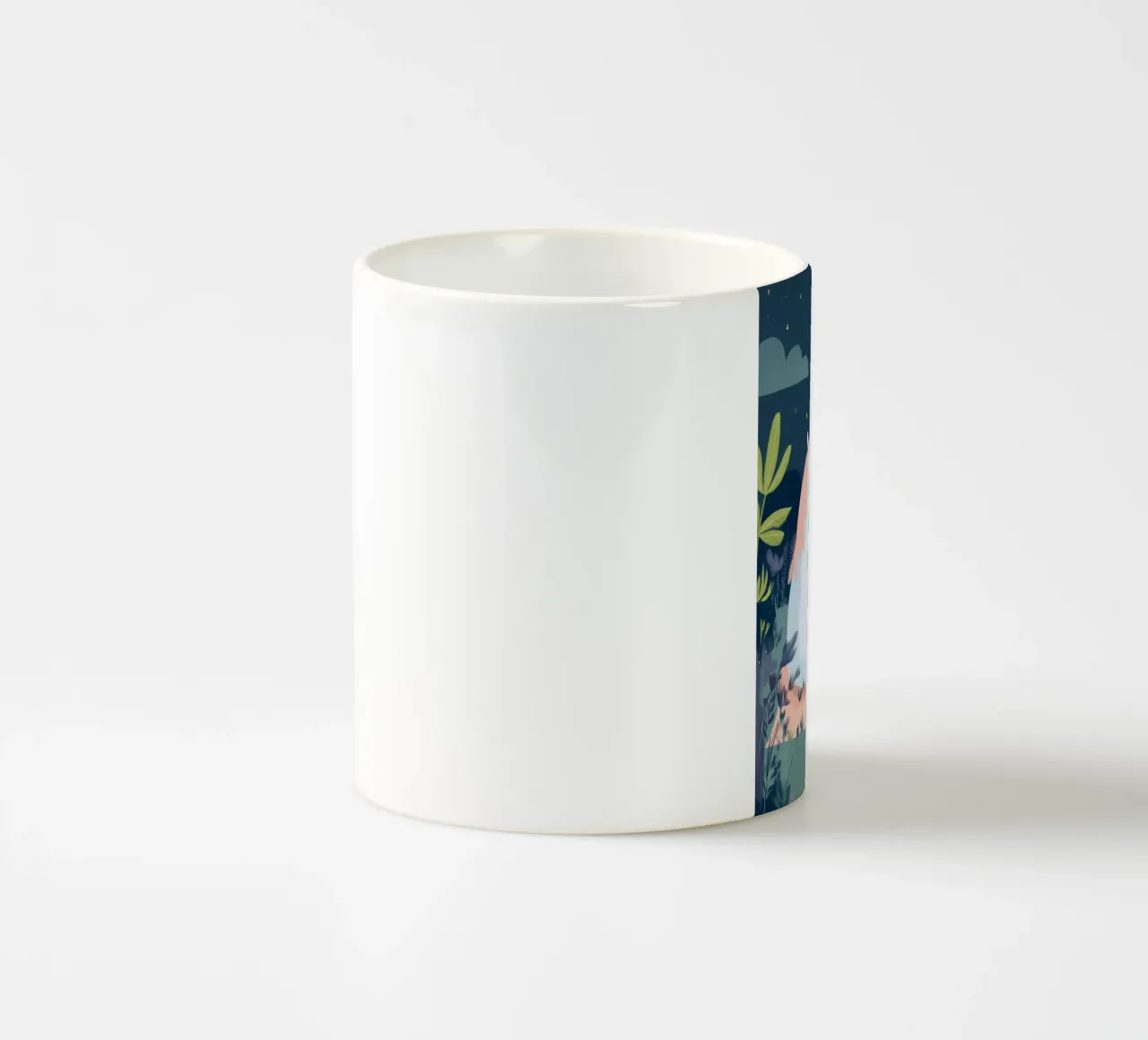 Unicorn Picnic tazza in ceramica da Kiara