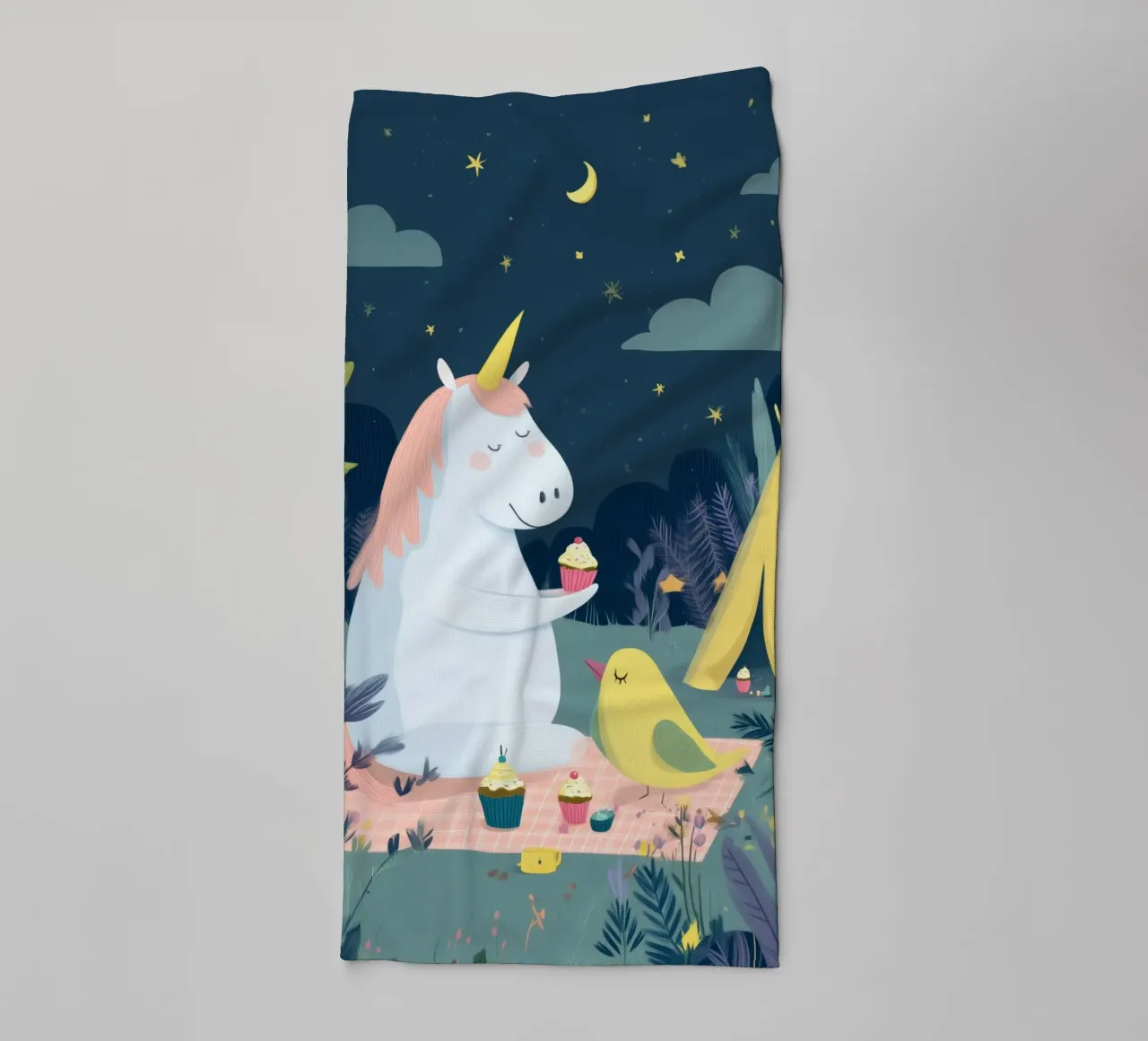Unicorn Picnic asciugamano da bagno da Kiara