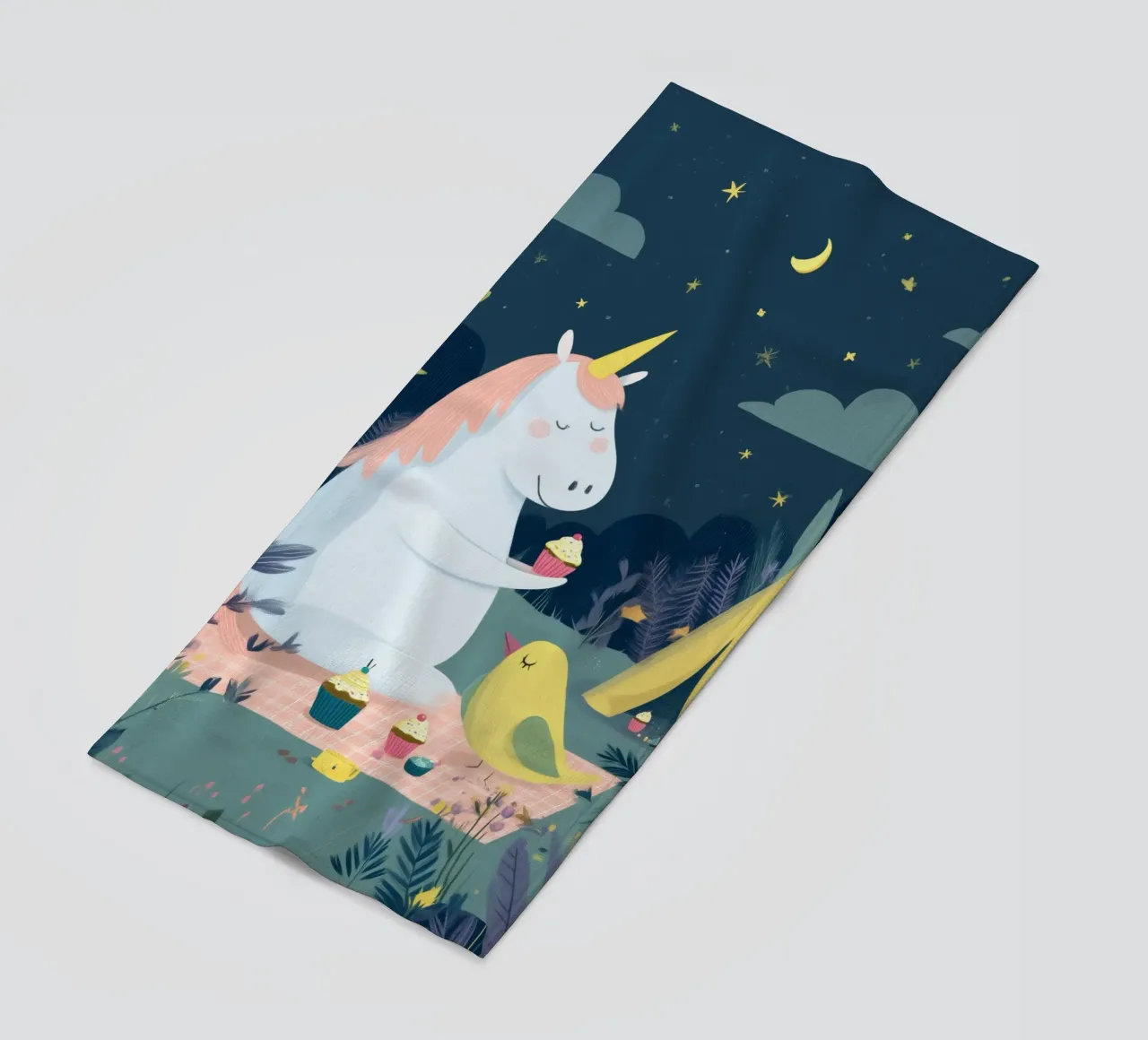 Unicorn Picnic telo mare da Kiara