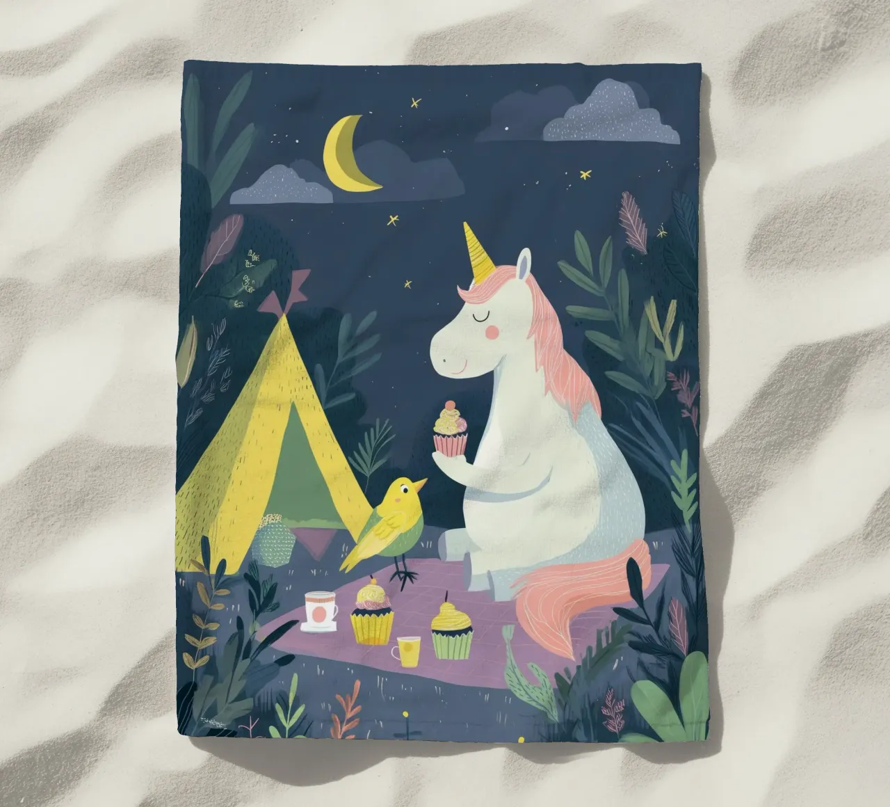 Unicorn Picnic 2 telo mare da Kiara