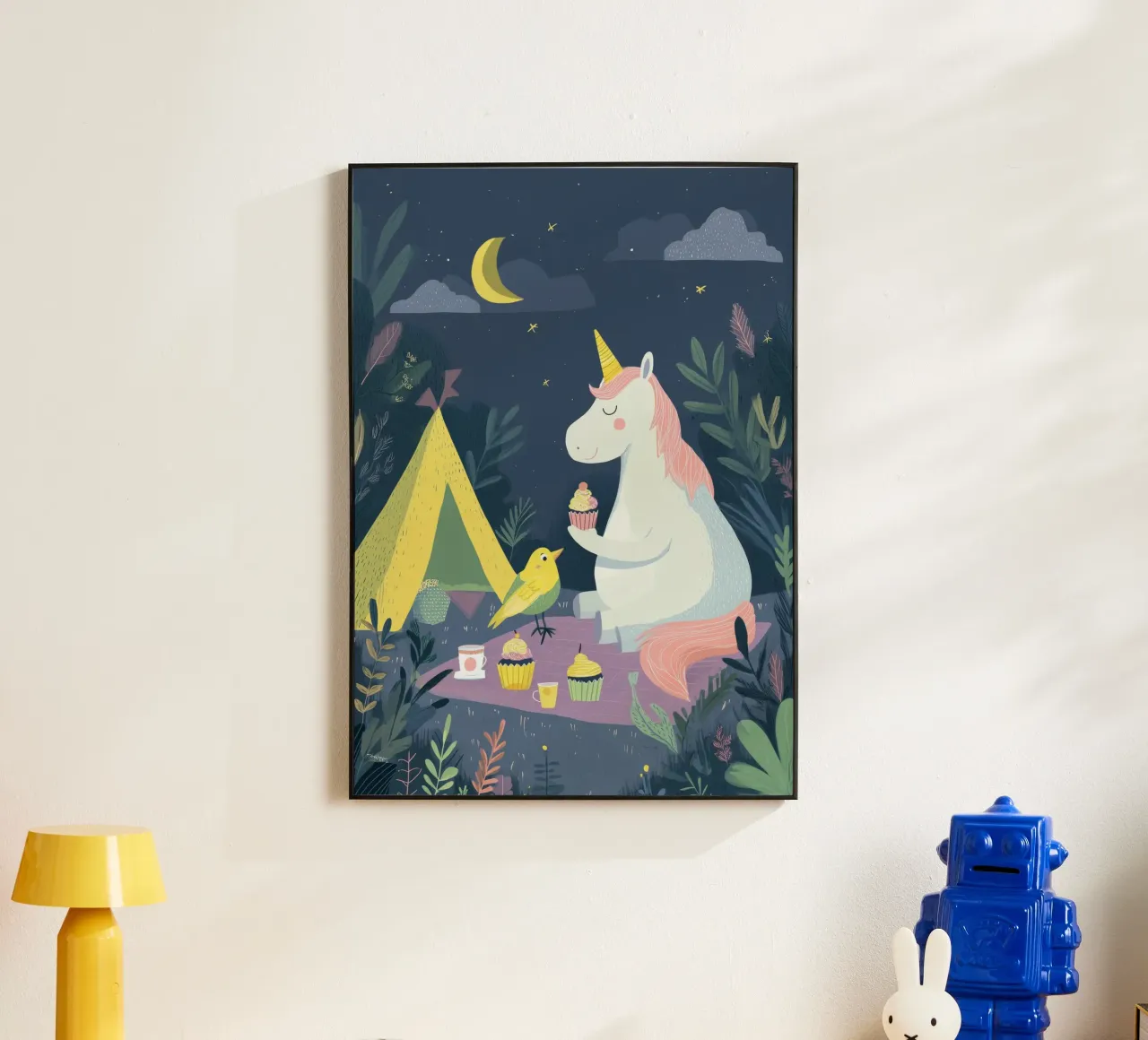 Unicorn Picnic 2 alluminio dibond da Kiara