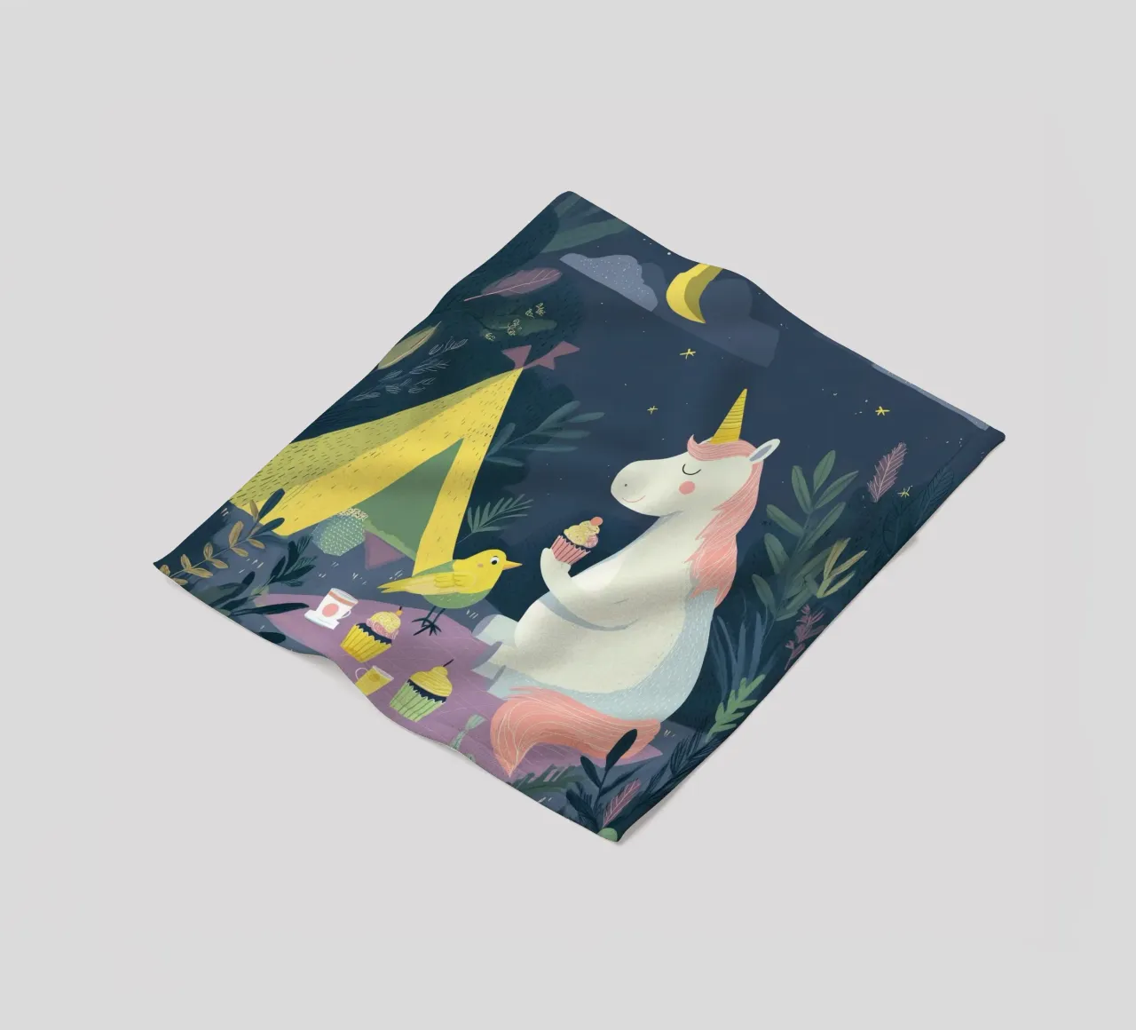 Unicorn Picnic 2 coperta in pile da Kiara
