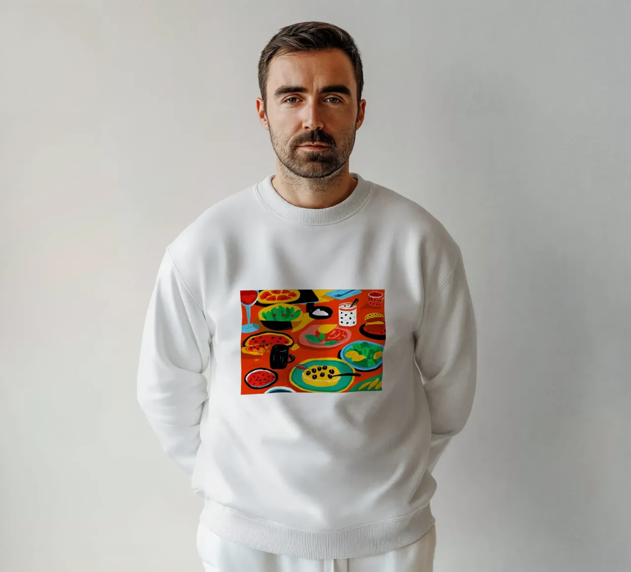 Diffusione di cibo per le feste felpa da Lyra Glaze