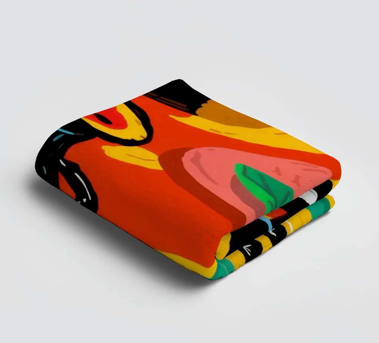 Diffusione di cibo per le feste asciugamano da bagno da Lyra Glaze