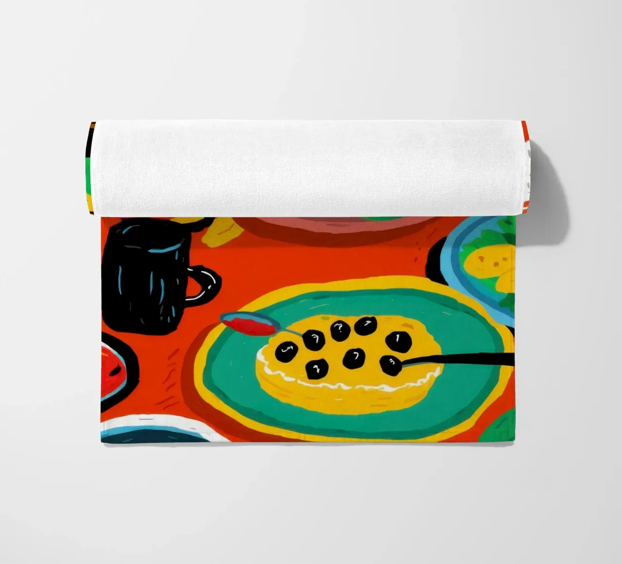 Diffusione di cibo per le feste telo mare da Lyra Glaze