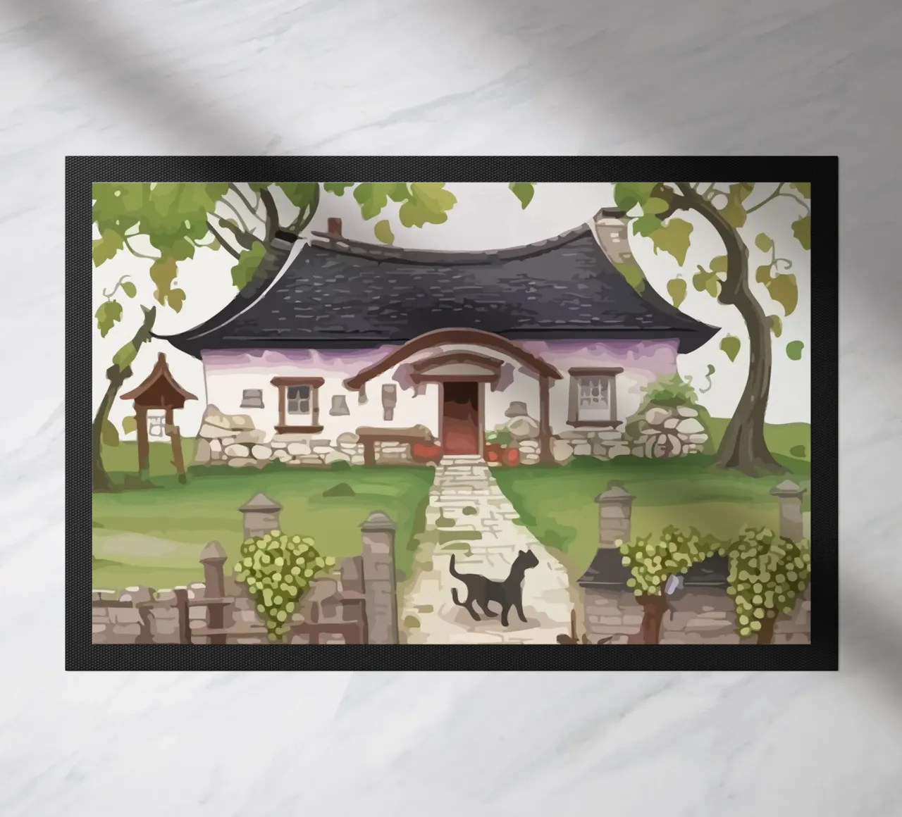 guard dog in front of the house zerbino da Dumery Art