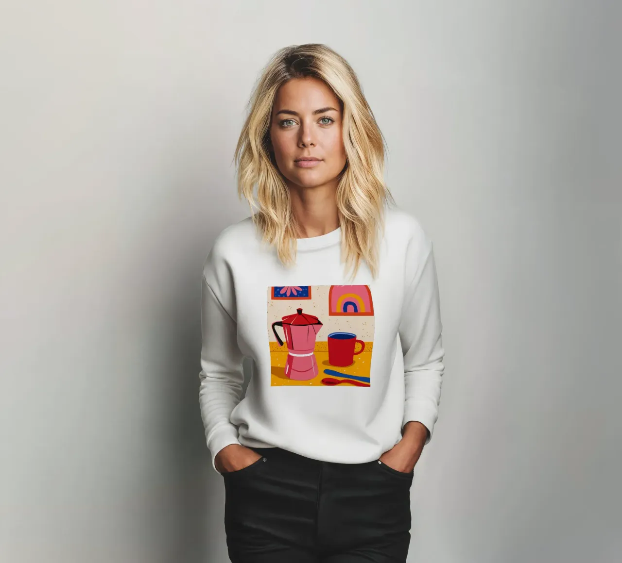 Rituale del caffè cremisi felpa da Nova Glaze