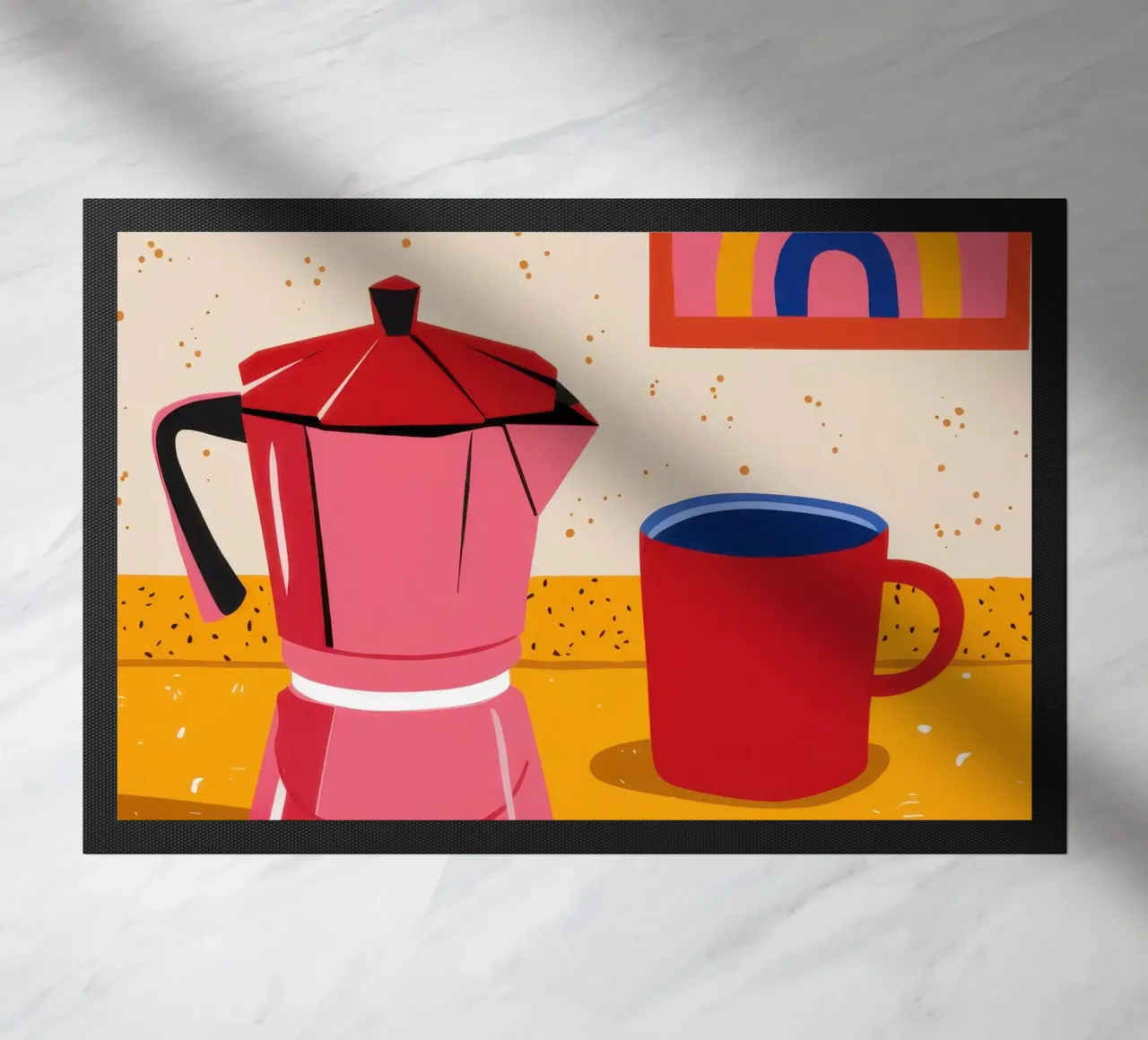 Rituale del caffè cremisi zerbino da Nova Glaze