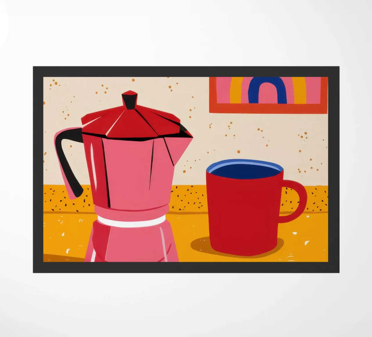 Rituale del caffè cremisi zerbino da Nova Glaze