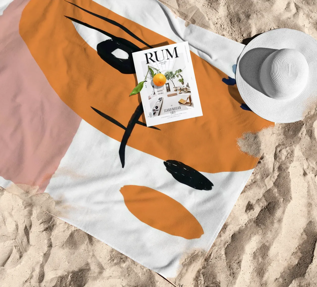 Cubist Contour Muse telo mare da Scaller Stars