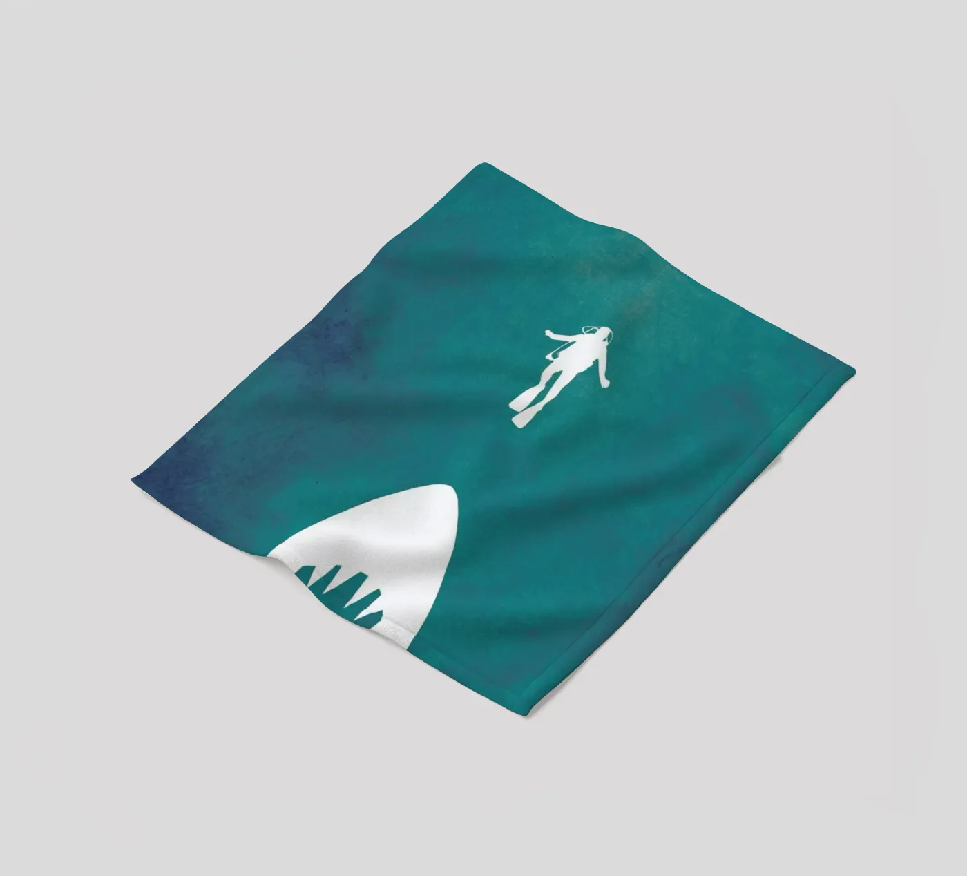 Jaws Inspired Fleecedecke von Calm The Ham