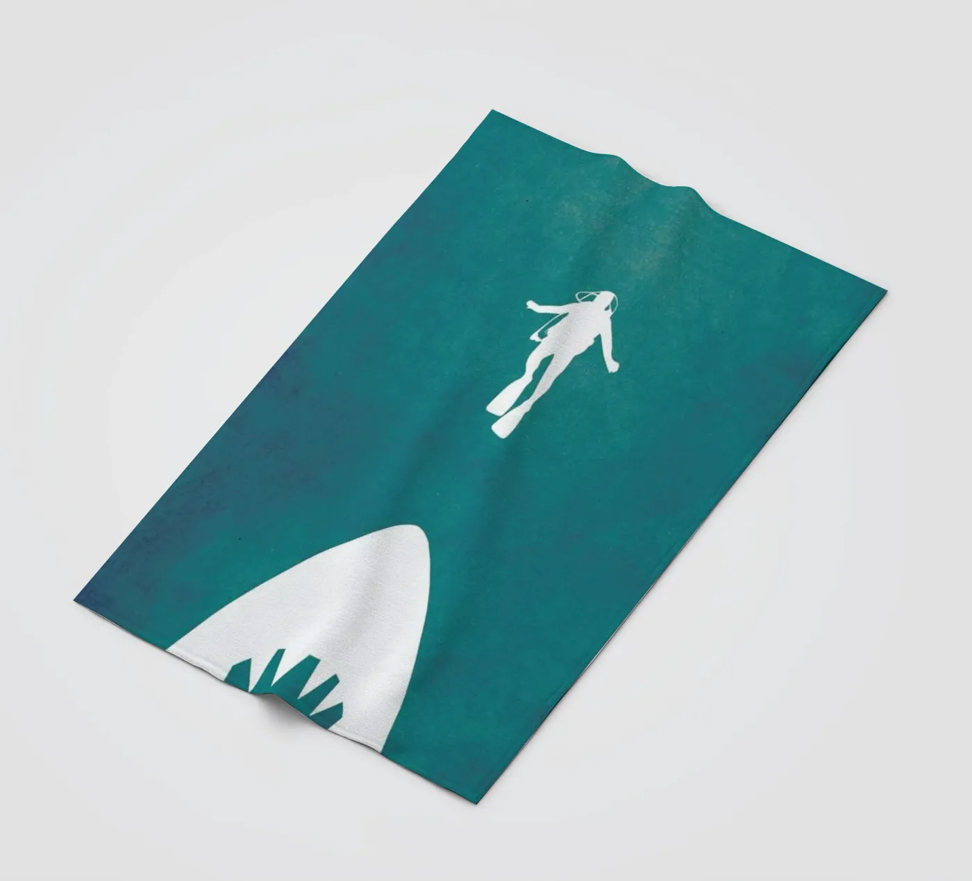 Jaws Inspired Fleecedecke von Calm The Ham