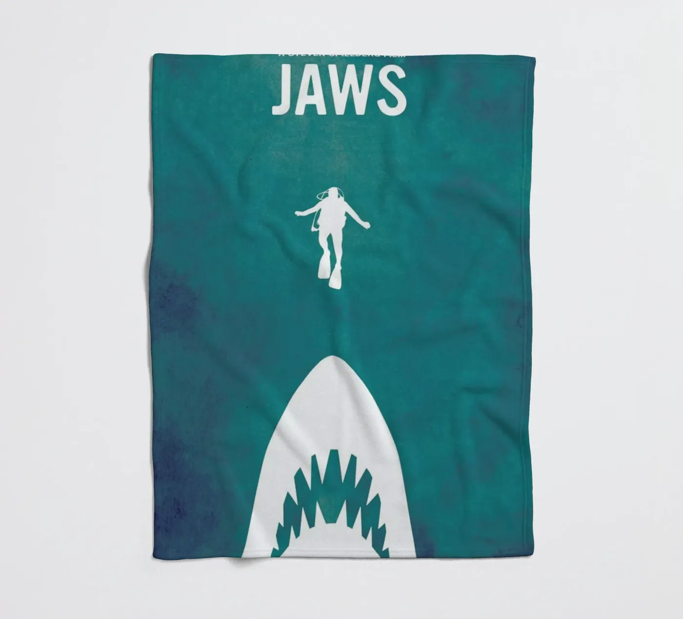 Jaws Inspired Fleecedecke von Calm The Ham