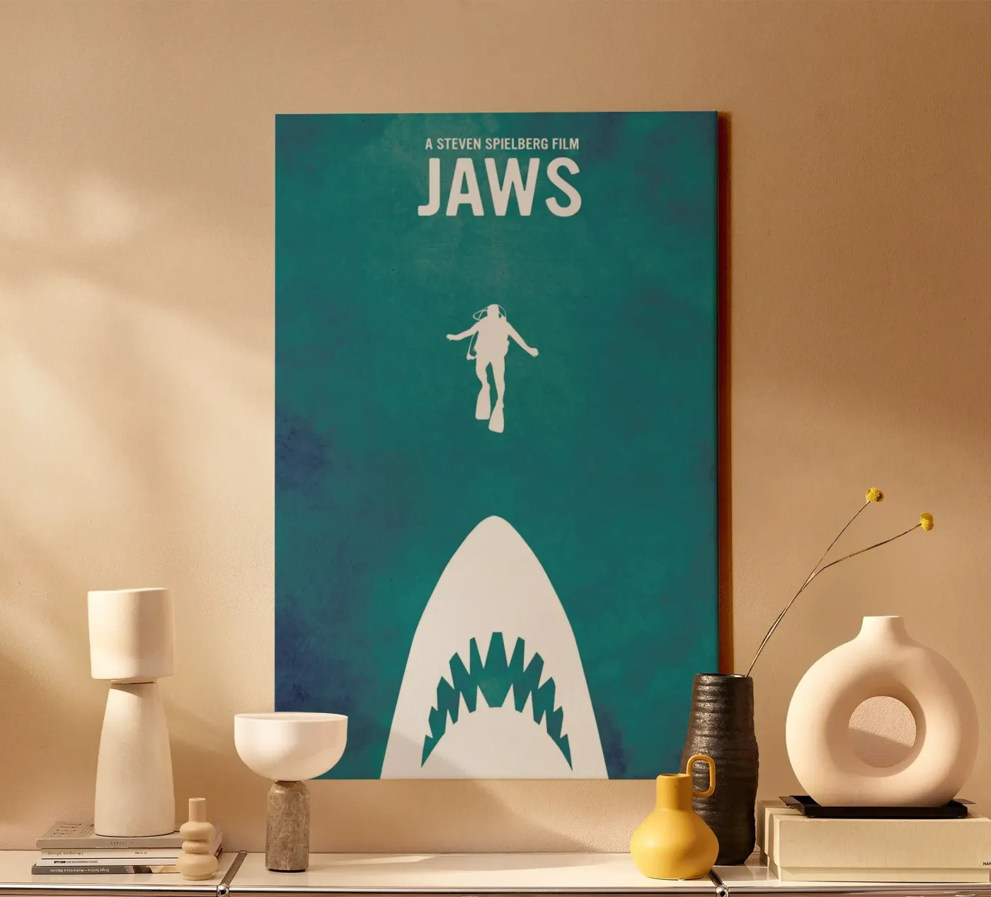 Jaws Inspired tela da Calm The Ham