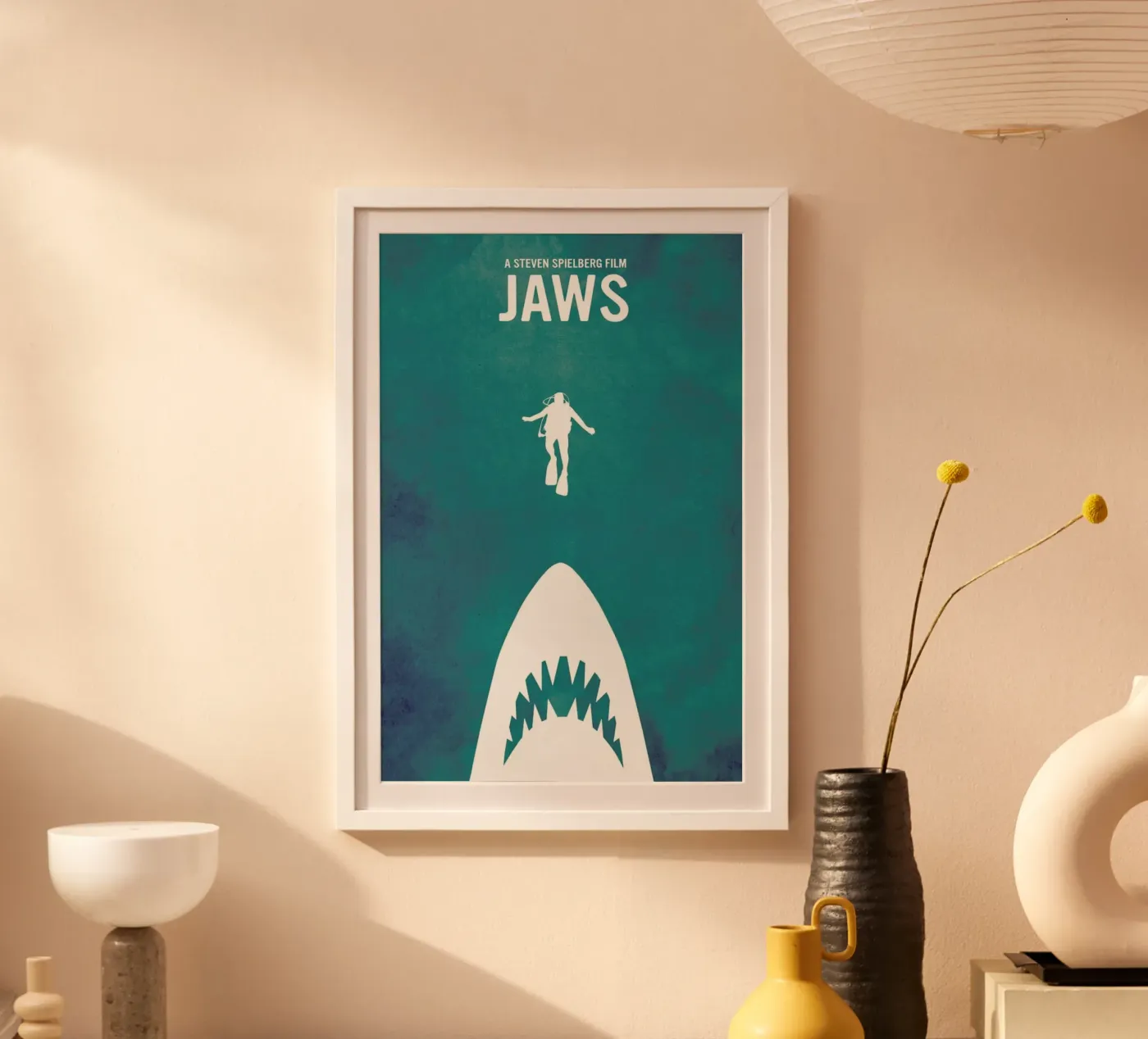 Jaws Inspired poster van Calm The Ham