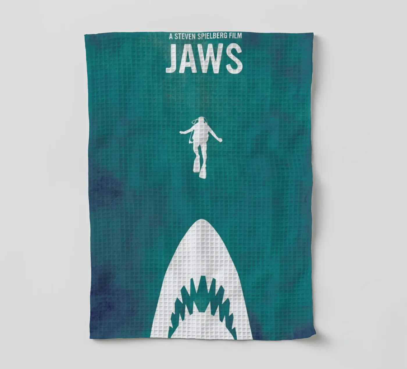 Jaws Inspired torchon de Calm The Ham