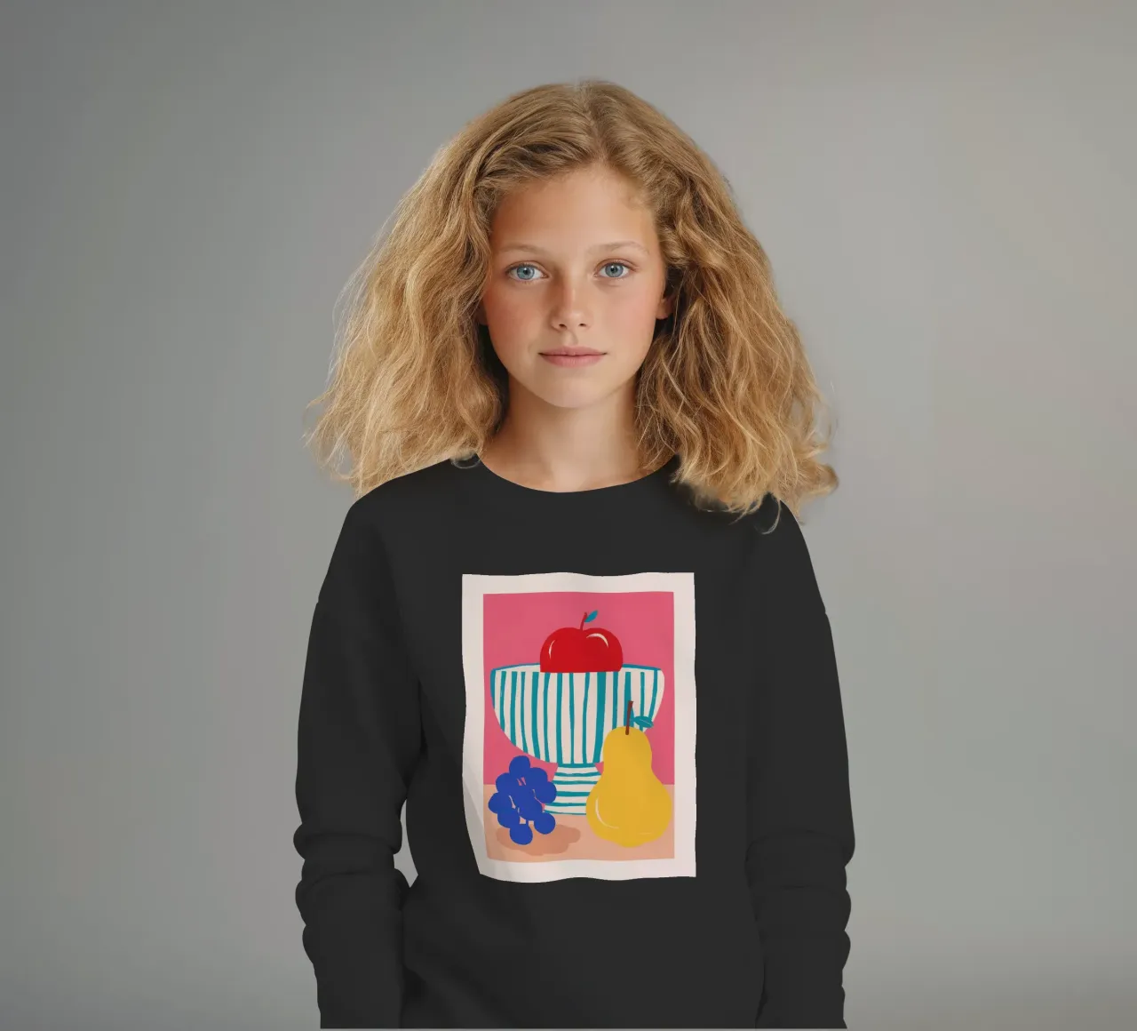 Trio classico di frutta felpa bambino da Nova Glaze