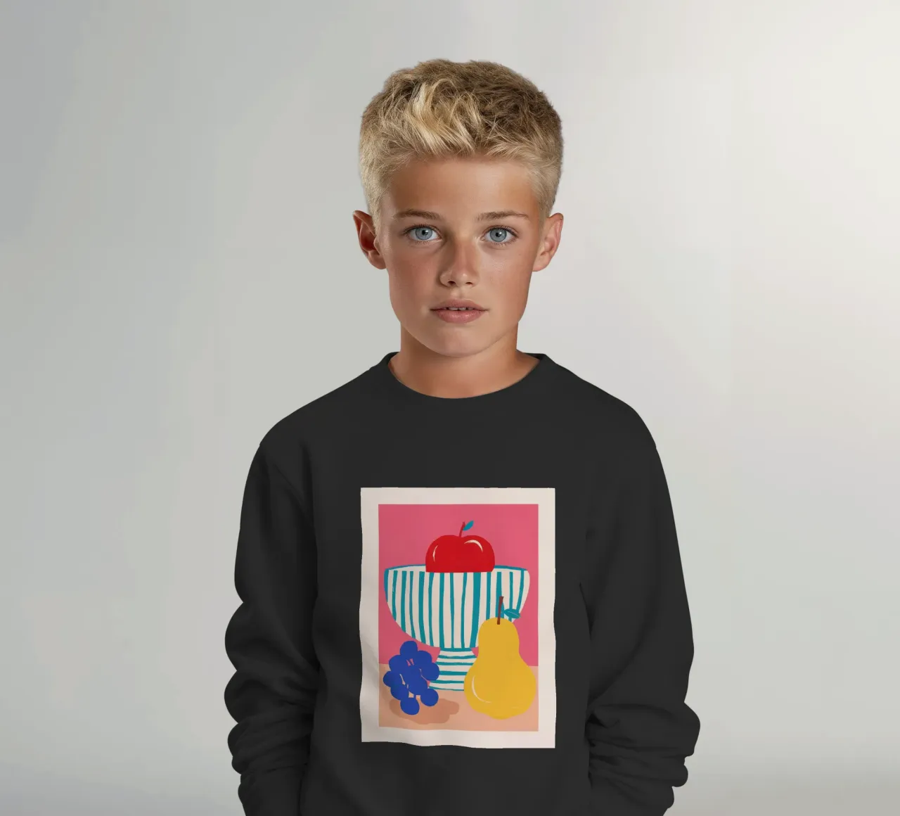 Trio classico di frutta felpa bambino da Nova Glaze