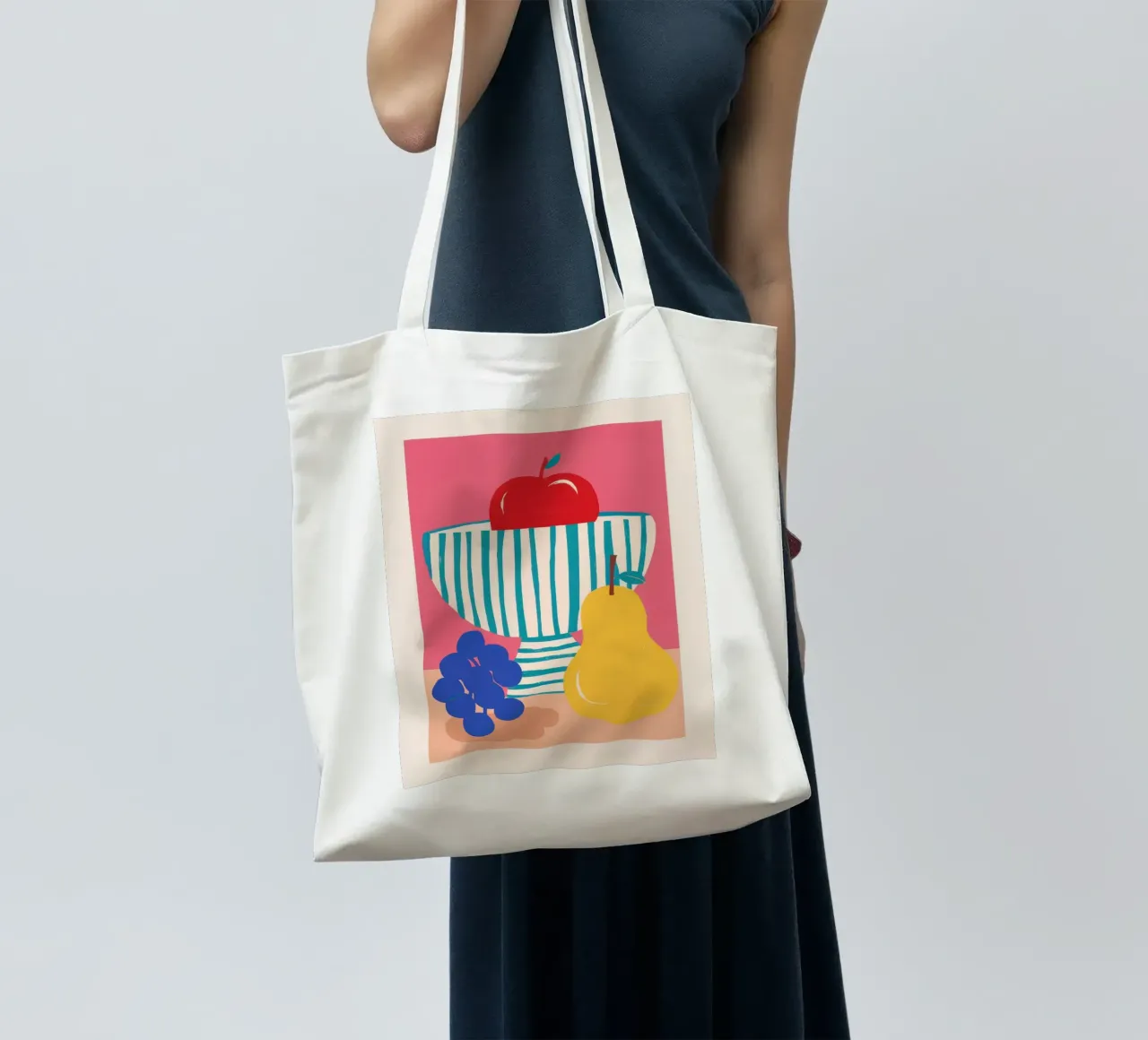 Trio classico di frutta borsa in juta da Nova Glaze