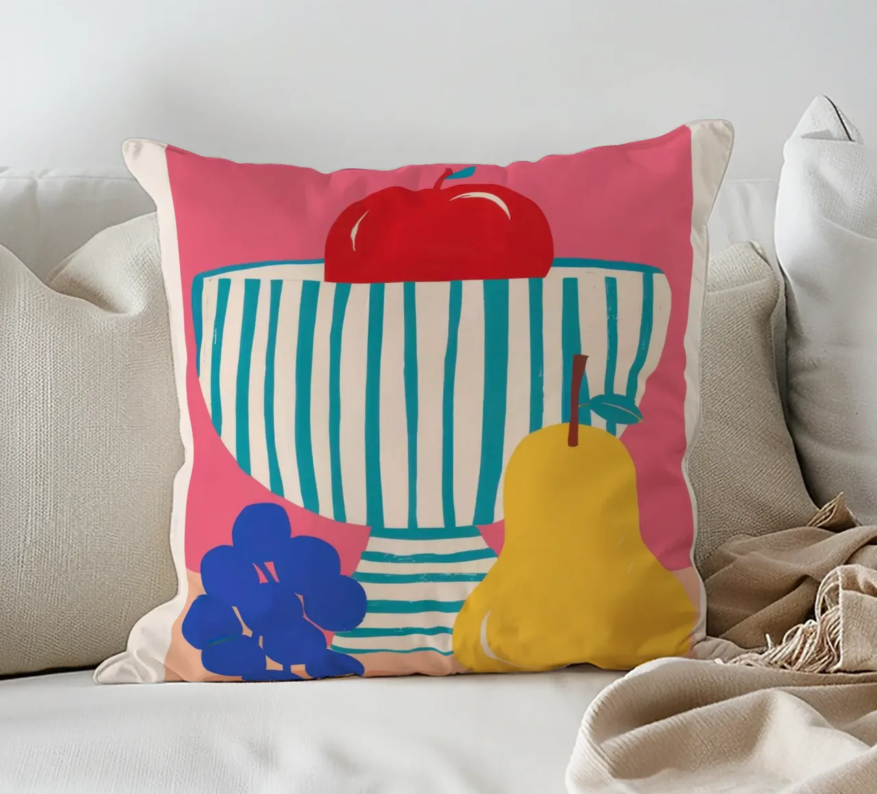 Trio classico di frutta cuscino da Nova Glaze