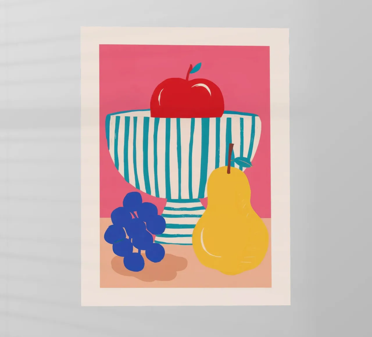 Trio classico di frutta pellicola backlit da Nova Glaze