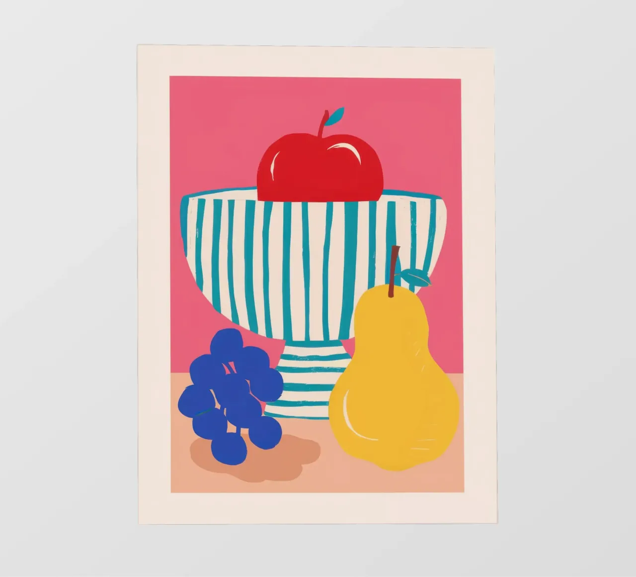 Trio classico di frutta pellicola backlit da Nova Glaze