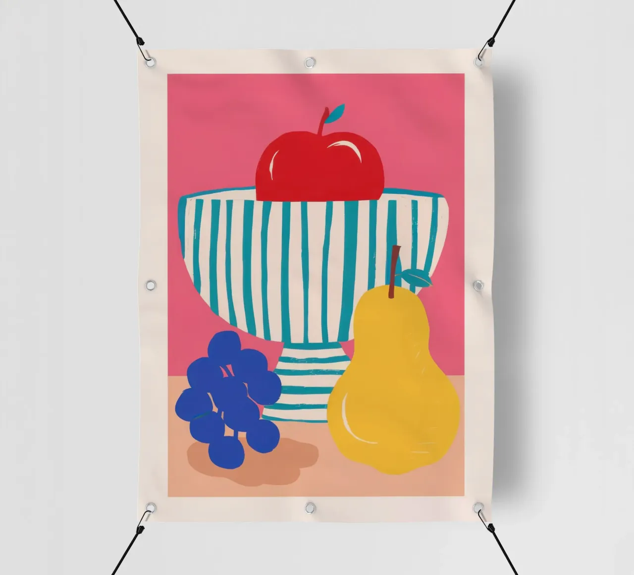 Trio classico di frutta telo in pvc da Nova Glaze