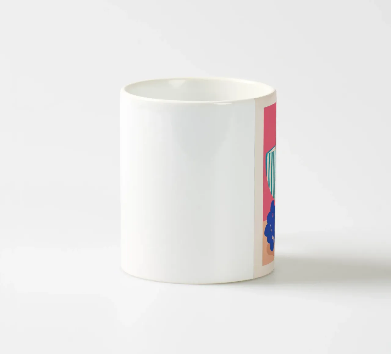 Trio classico di frutta tazza in ceramica da Nova Glaze
