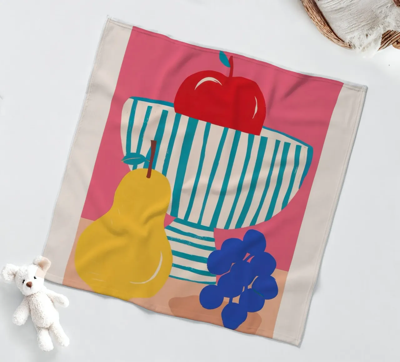 Trio classico di frutta coperta in pile da Nova Glaze
