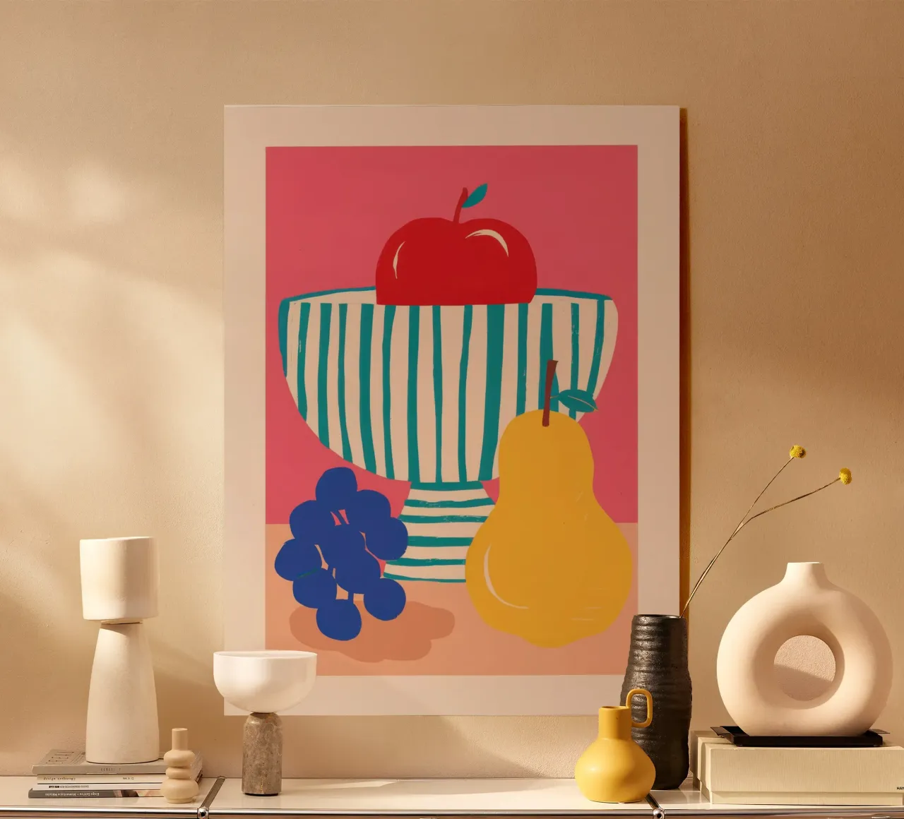 Trio classico di frutta plexiglass da Nova Glaze