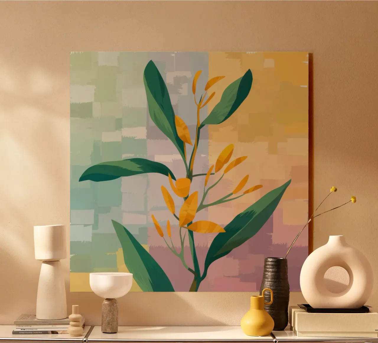 Ora d'oro gradiente plexiglass da Scaller Stars