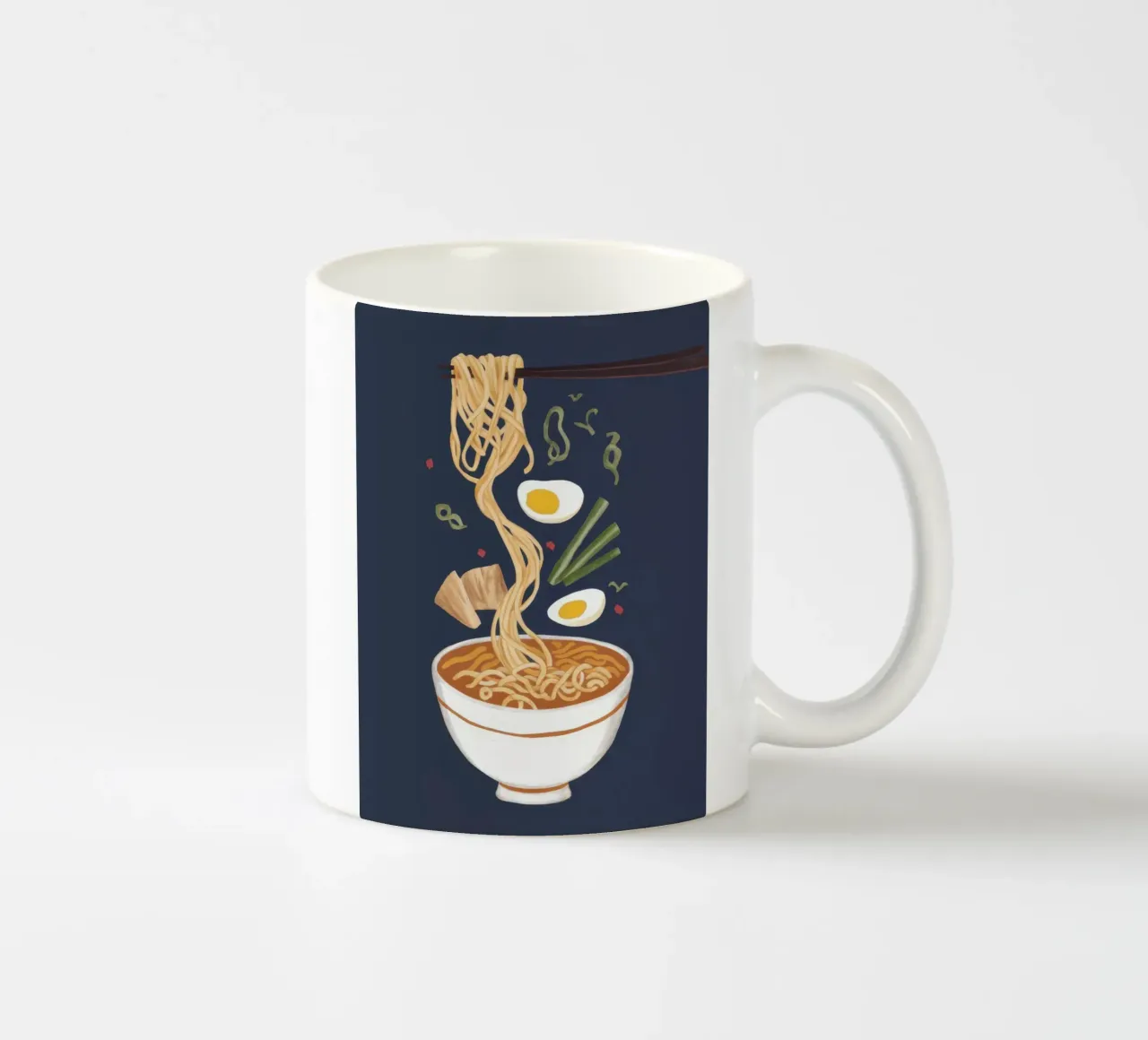 Spaghettata di mezzanotte tazza in ceramica da Nova Glaze