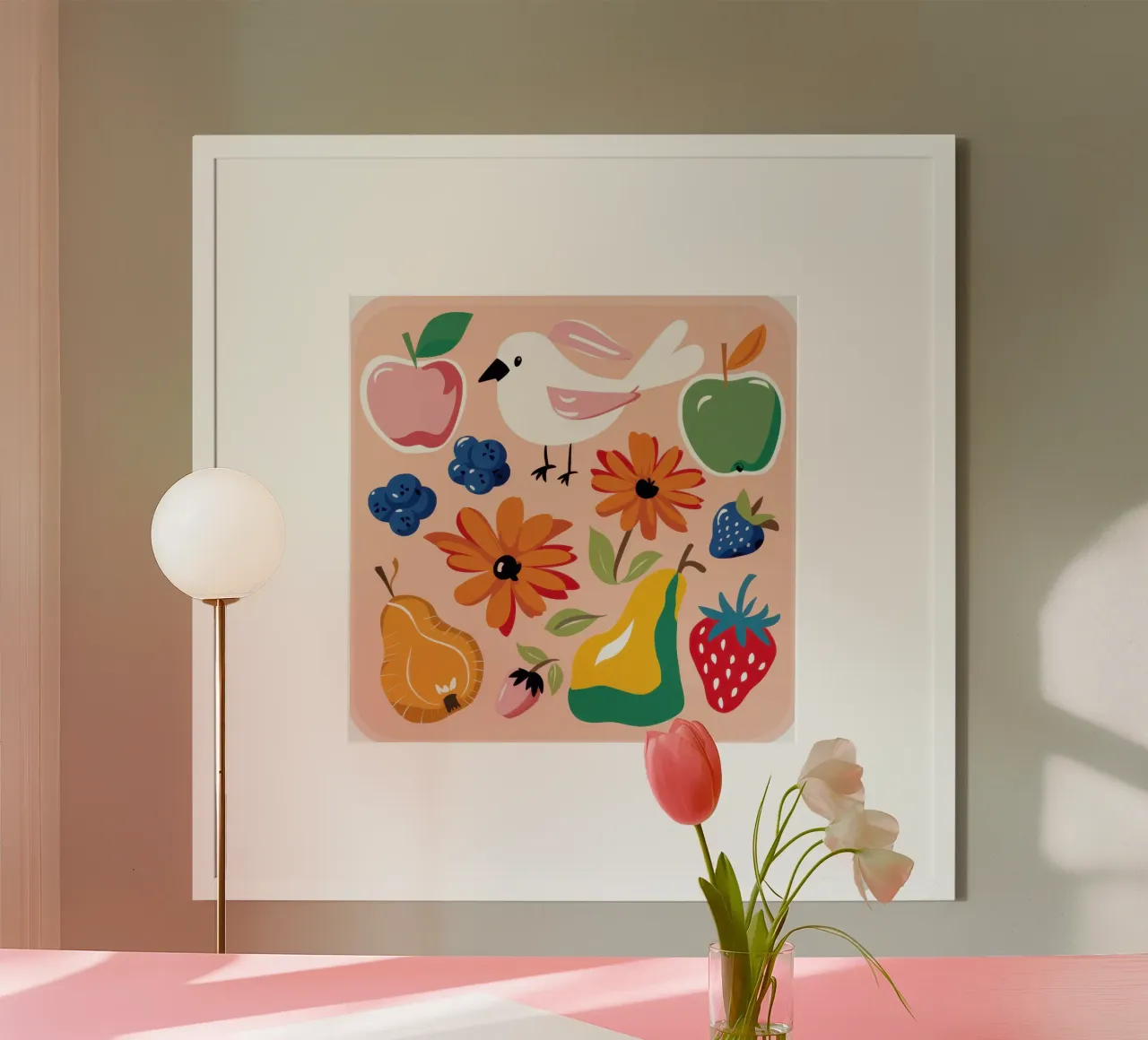 Sommerernte Harmonie Poster von Scaller Stars