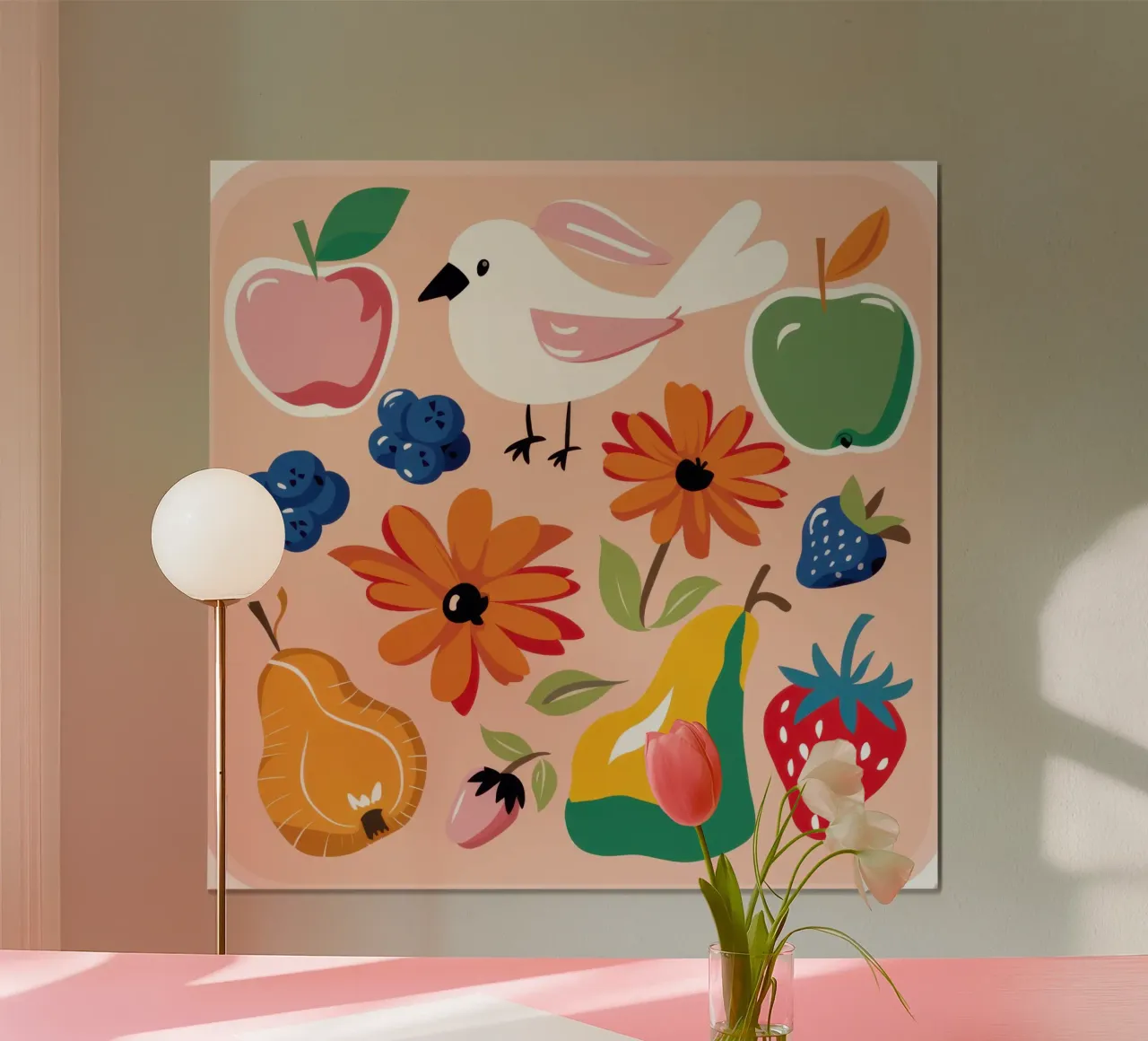 Sommerernte Harmonie Poster von Scaller Stars
