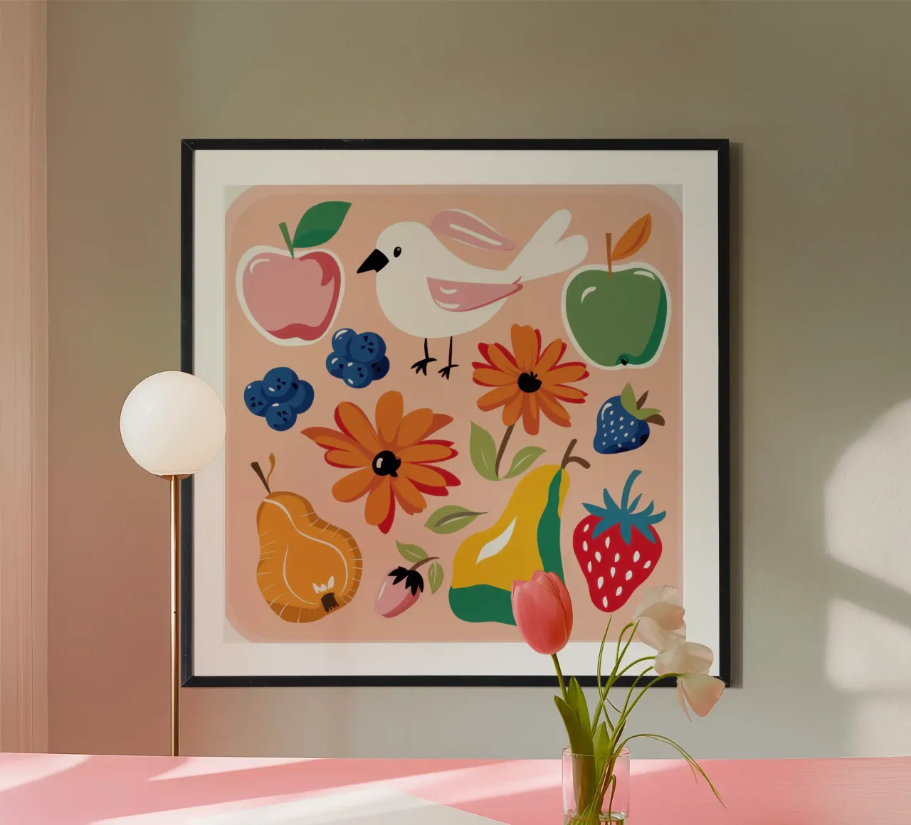 Sommerernte Harmonie Poster von Scaller Stars
