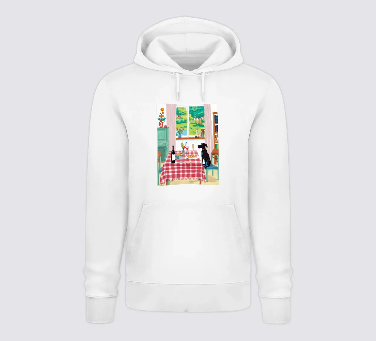 Compagno di cena canino felpa con cappuccio da Nova Glaze