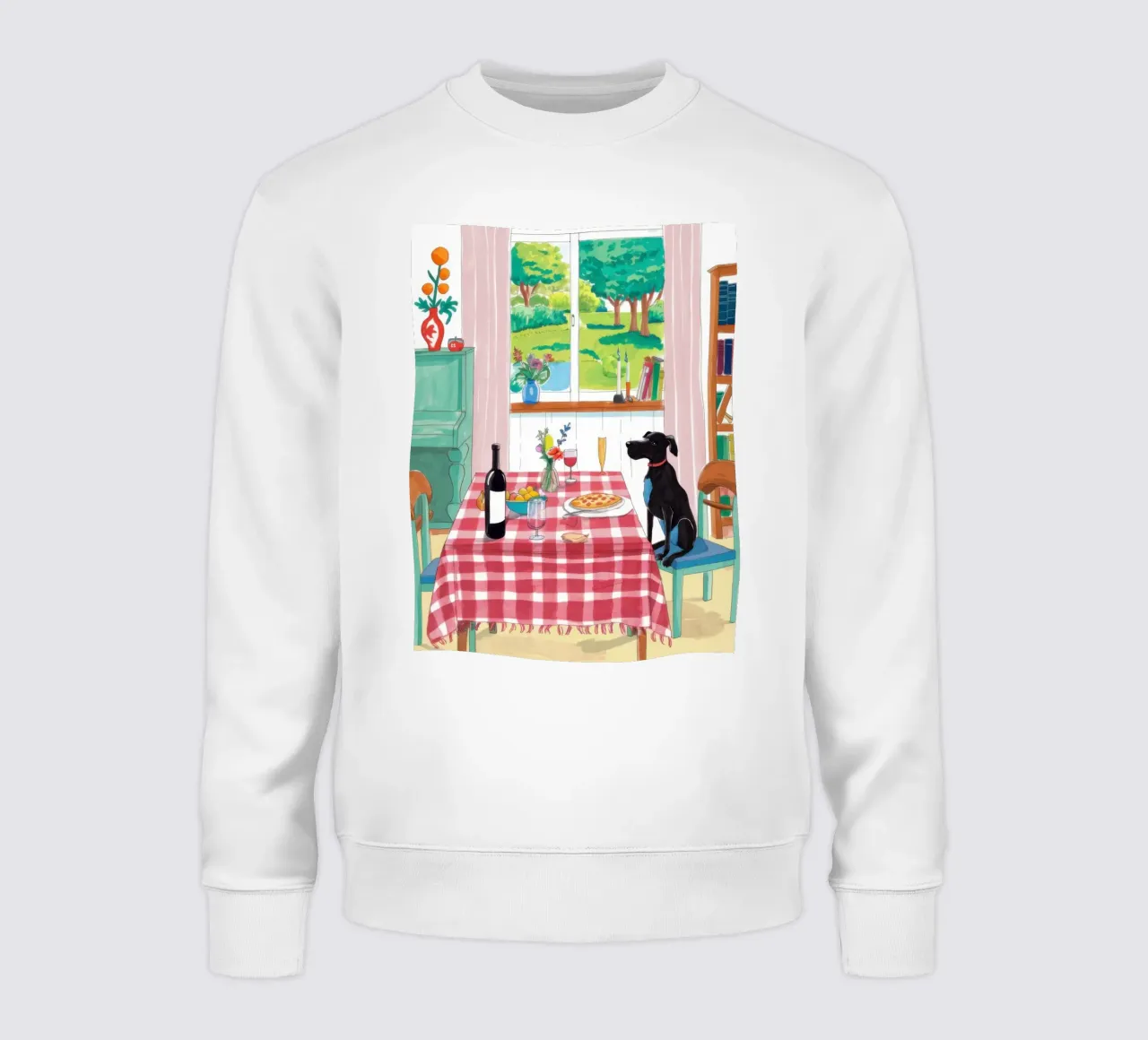 Compagno di cena canino felpa da Nova Glaze