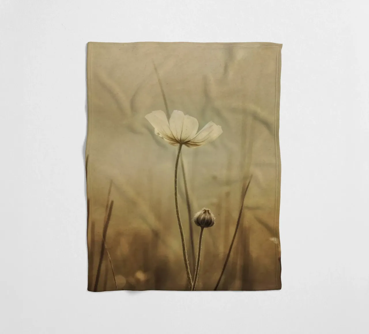 Nostalgic Nature No 12 coperta in pile da treechild