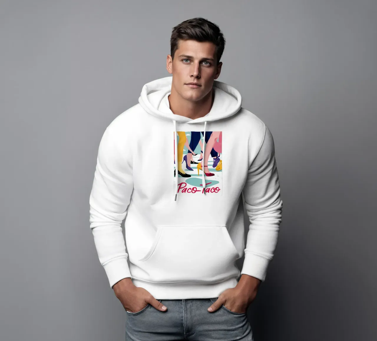 Taco Stomp alla moda felpa con cappuccio da Nova Glaze