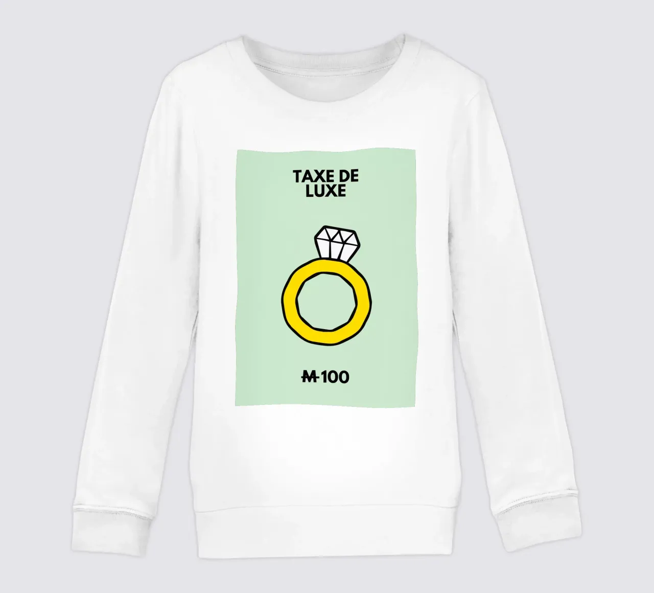 Luxe belasting kinder sweatshirt van fltmfrance