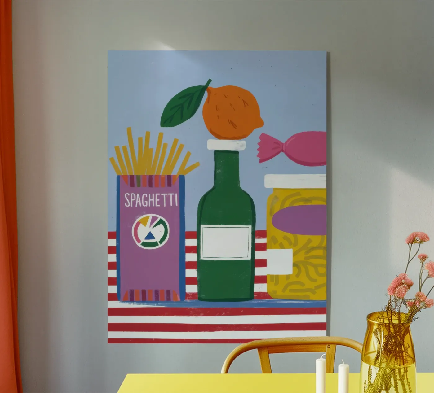Spaghetti and Soda plexiglass da Nova Glaze