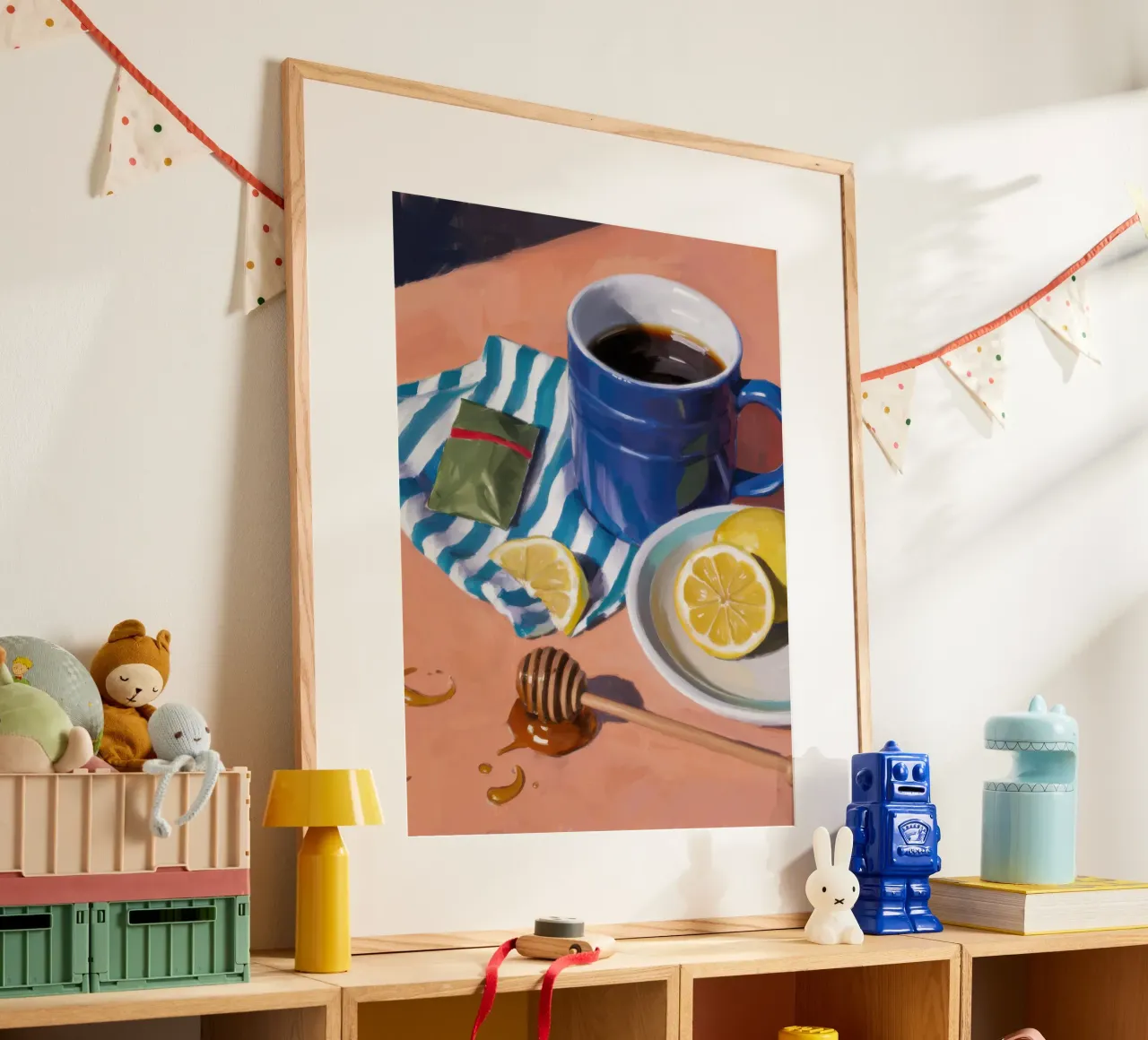 Tè mattutino e limone poster da Nova Glaze