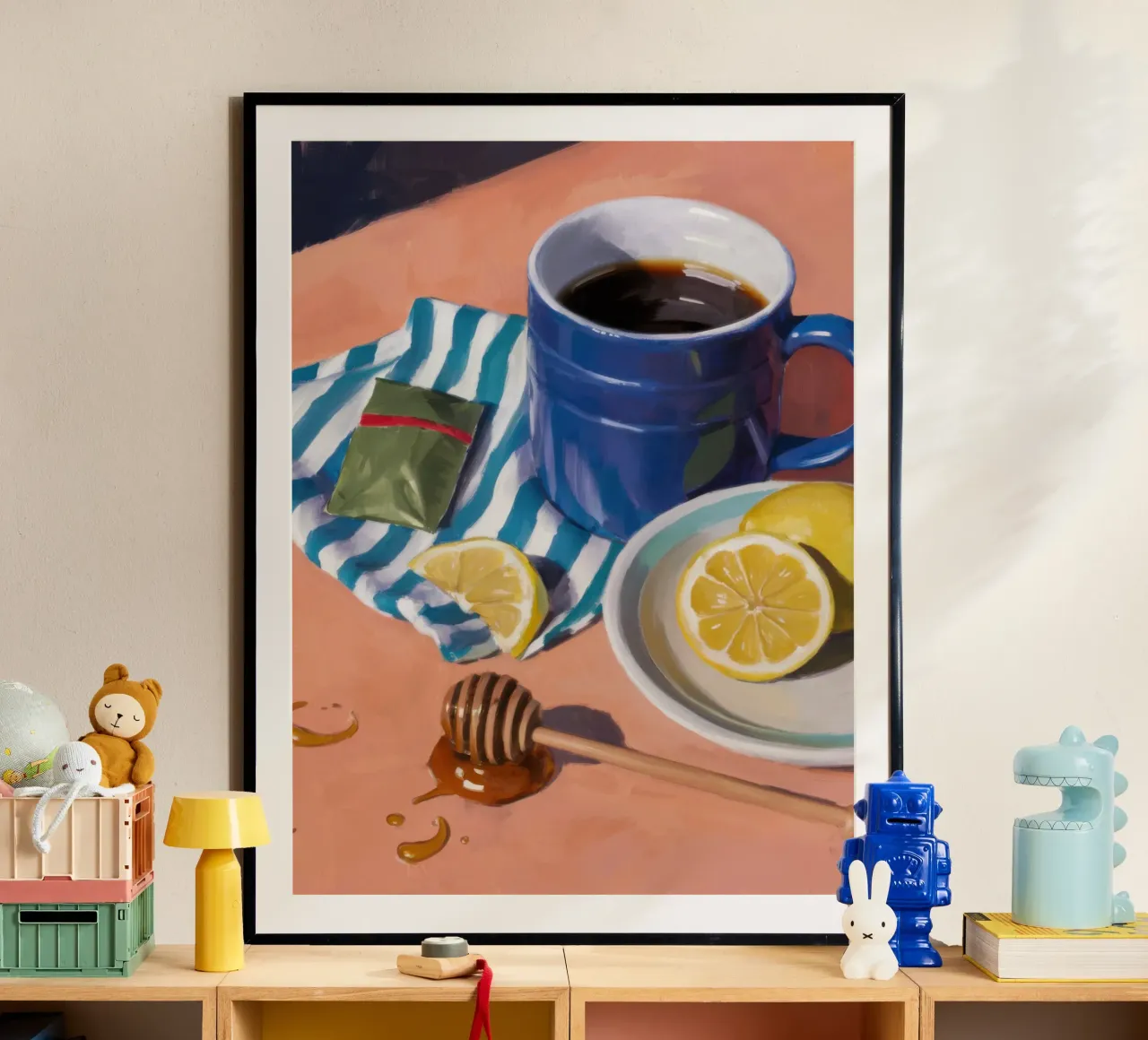 Tè mattutino e limone poster da Nova Glaze