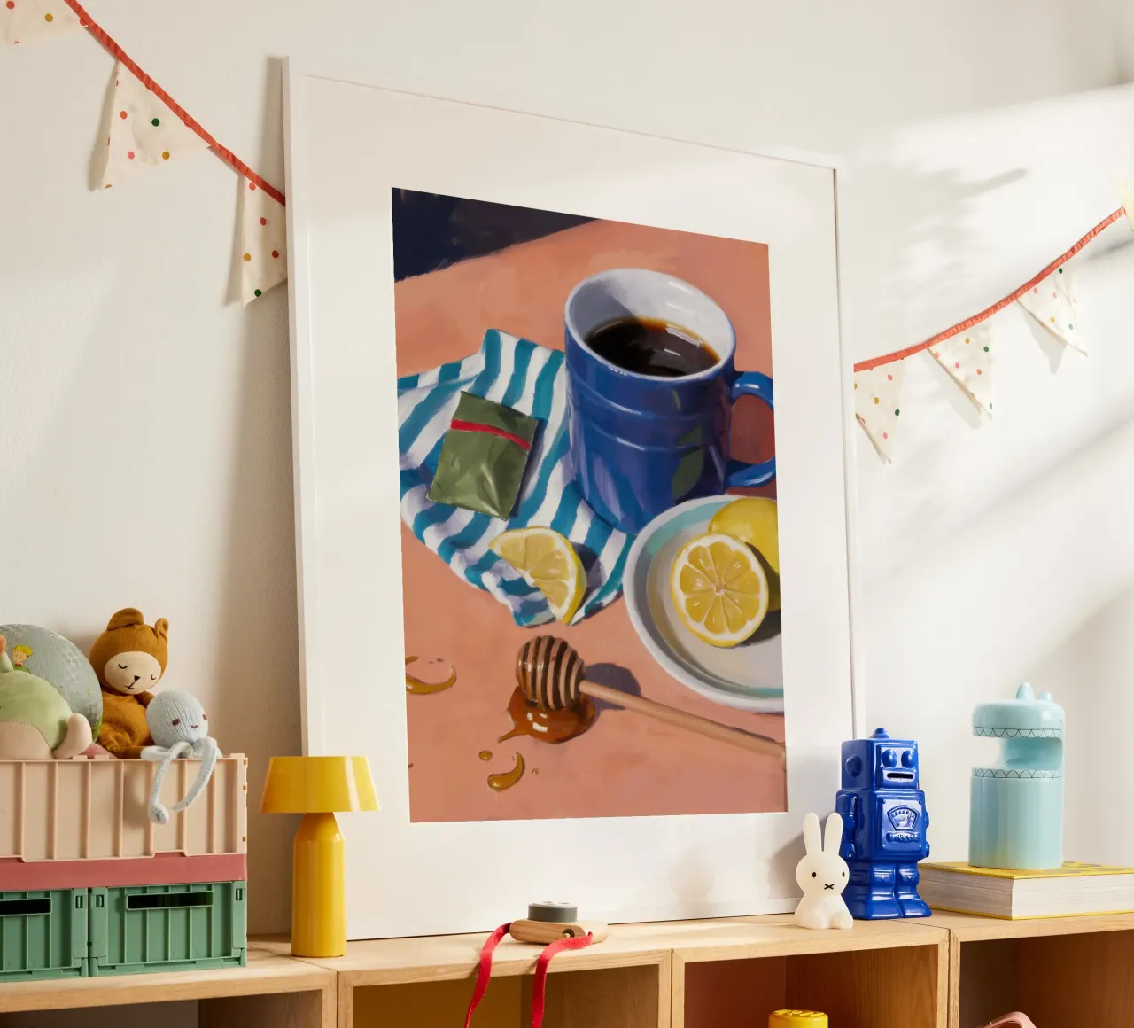 Tè mattutino e limone poster da Nova Glaze
