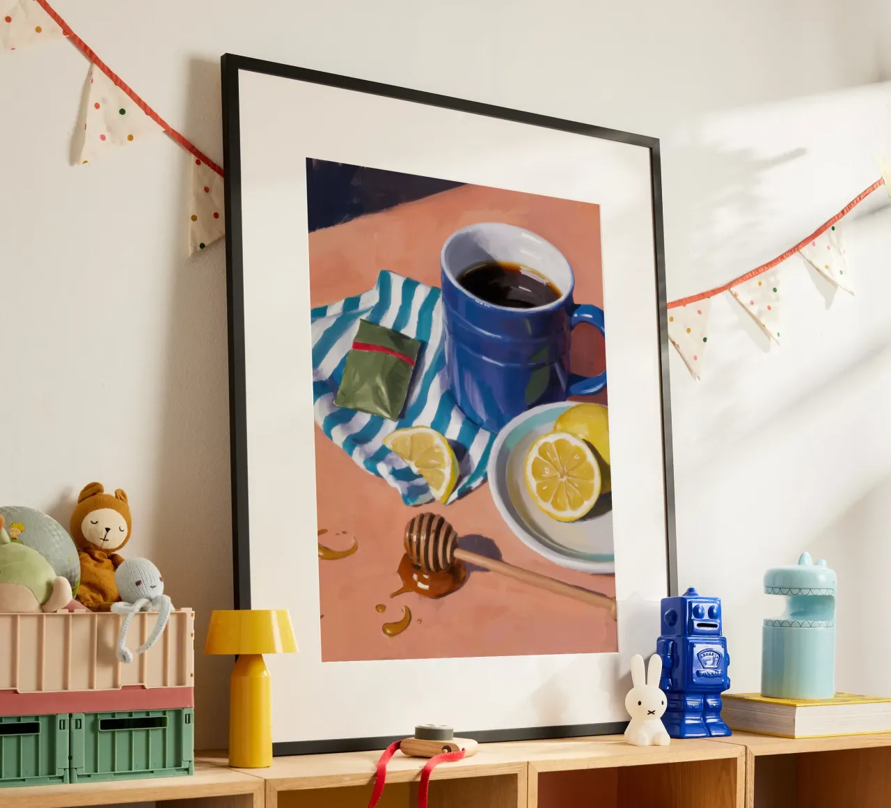 Tè mattutino e limone poster da Nova Glaze