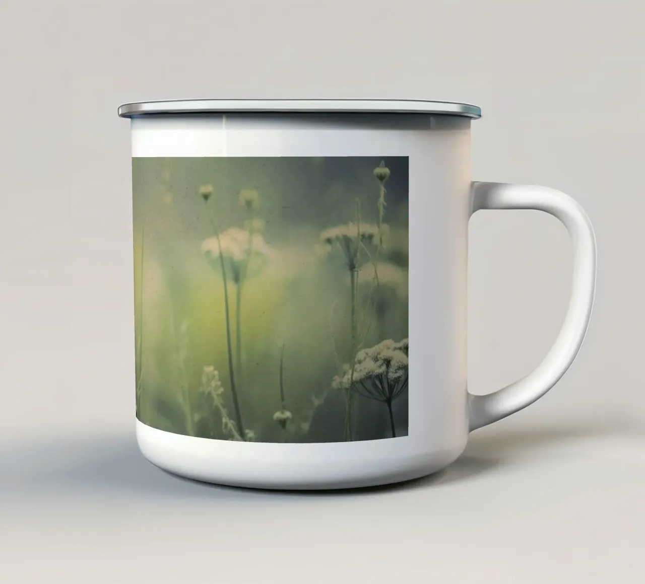 Nostalgic Nature No 4 emaille mok van treechild