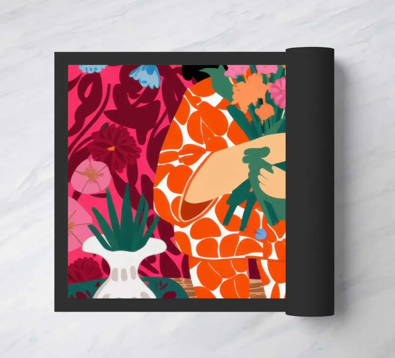 Giungla Pattern Fusion zerbino da Bara Suara