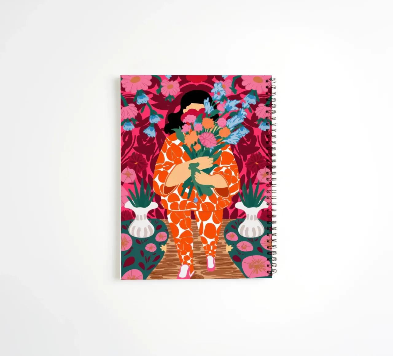 Jungle Pattern Fusion Ringbuch von Bara Suara